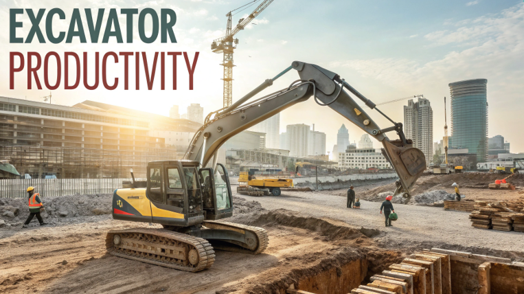 Productivité des excavatrices