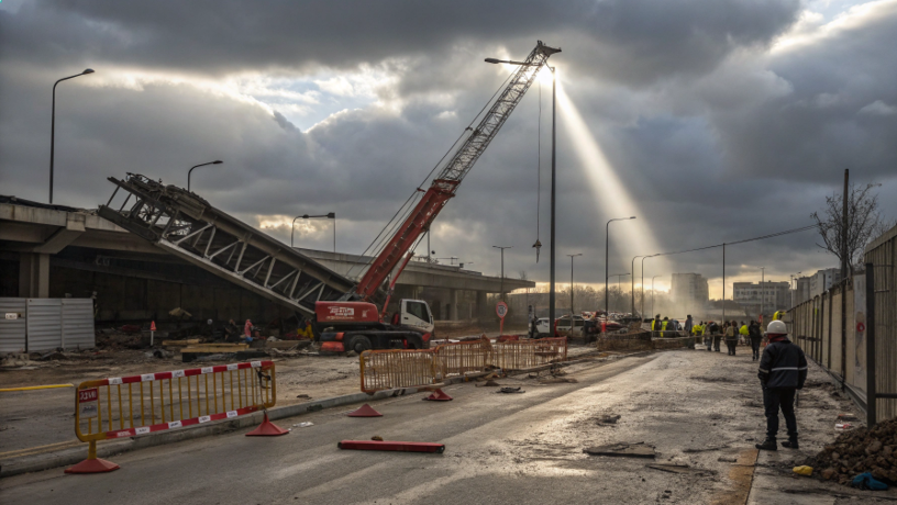 accidents de grue