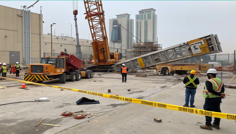accidents de grue