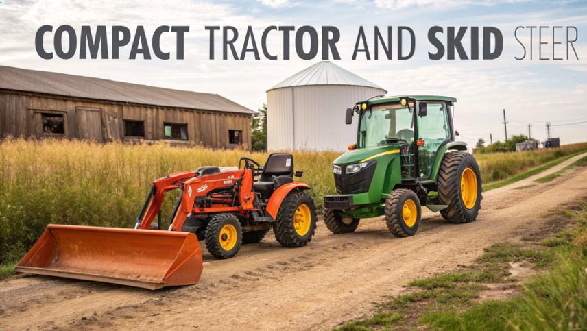 Compact Tractor and Skid Steer