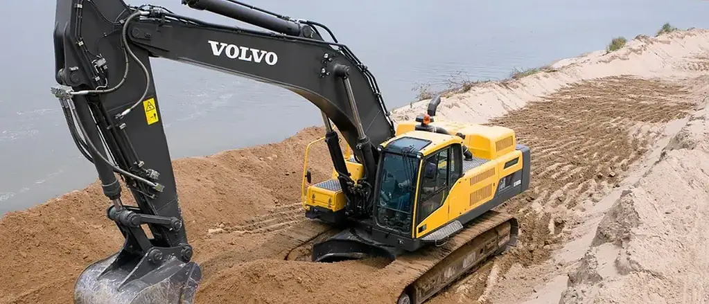 used Volvo excavator