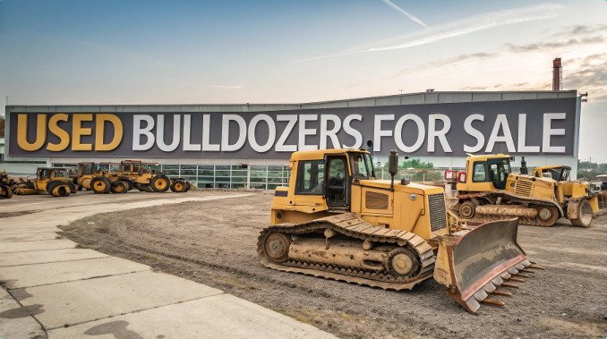 Gebrauchte Bulldozer zu verkaufen
