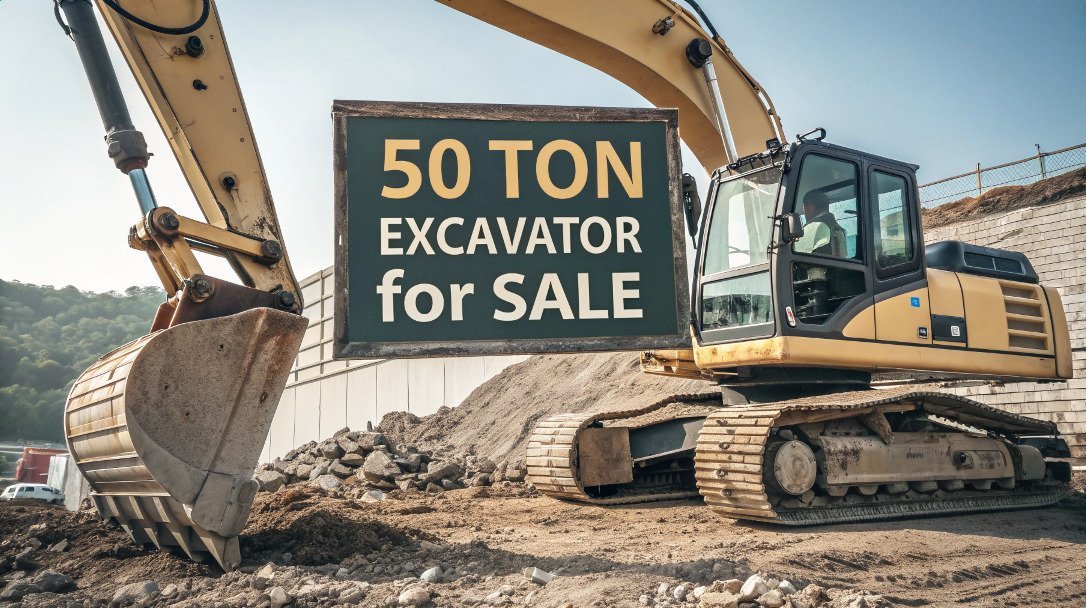 50-Tonnen-Bagger zu verkaufen
