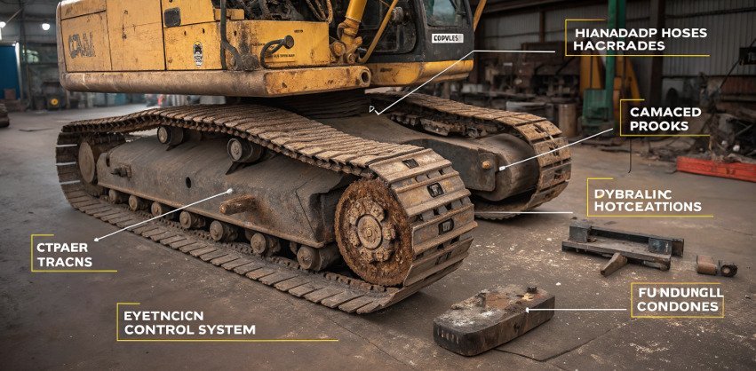 Häufige Fehlfunktionen gebrauchter Bagger