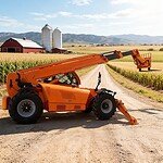 Chariot élévateur télescopique de 5 tonnes