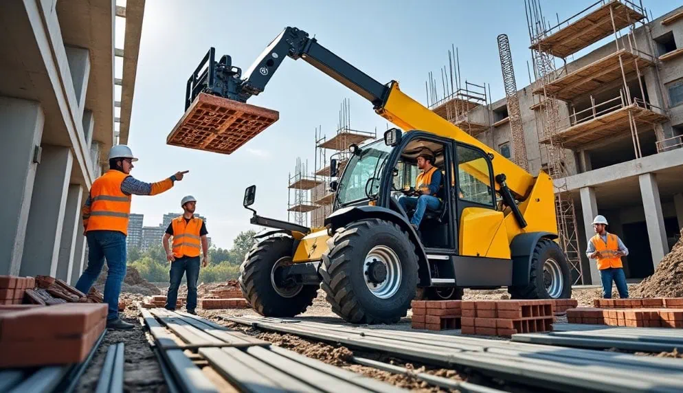 Telehandler Telescopic Boom largest telehandler