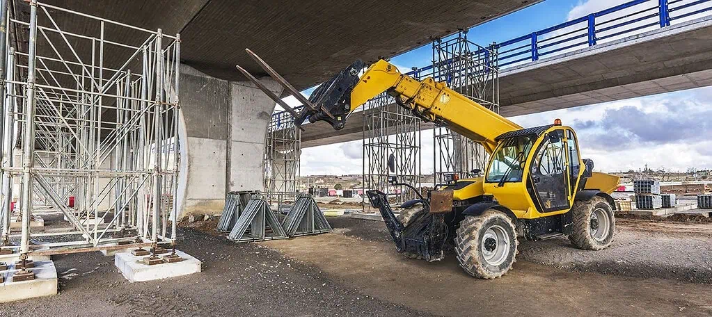 Telehandler Transport and Telematics