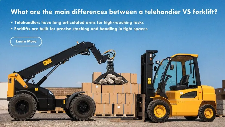 telehandler vs forklift