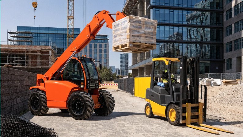 telehandler vs forklift