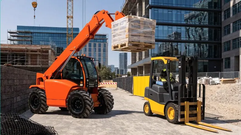 telehandler vs forklift