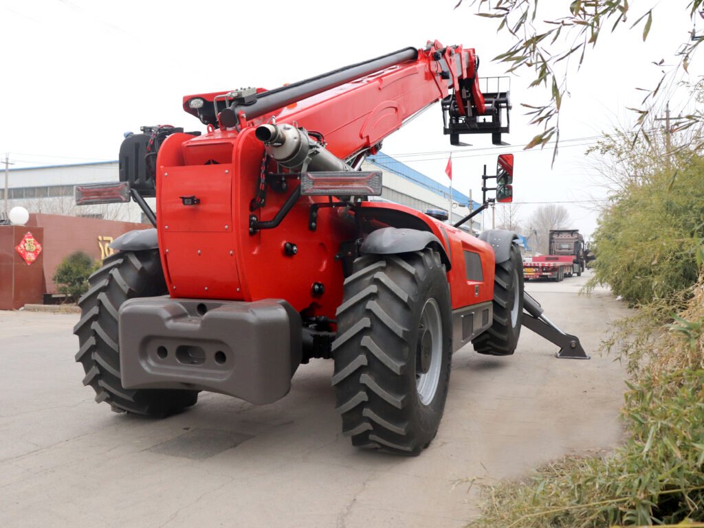 Mixing Telehandler Tire Types