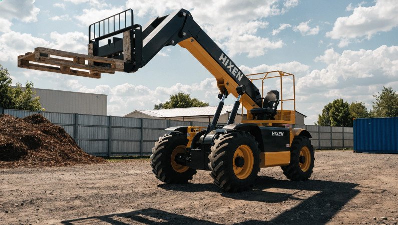 Forklifts with Telescopic Booms